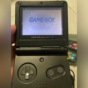 Nintendo Game Boy Advance SP - Charcoal Black